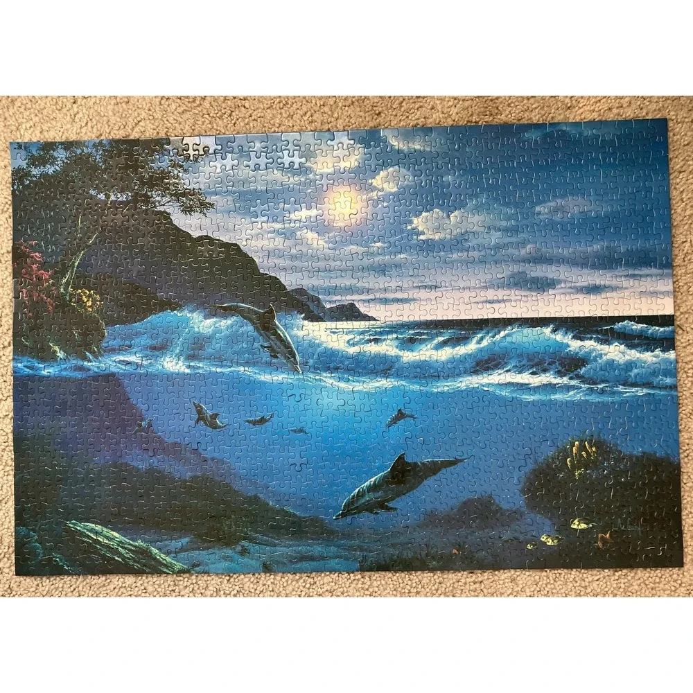 Tranquil Moments 1000 Piece Jigsaw Puzzle Sure-Lox 19.125